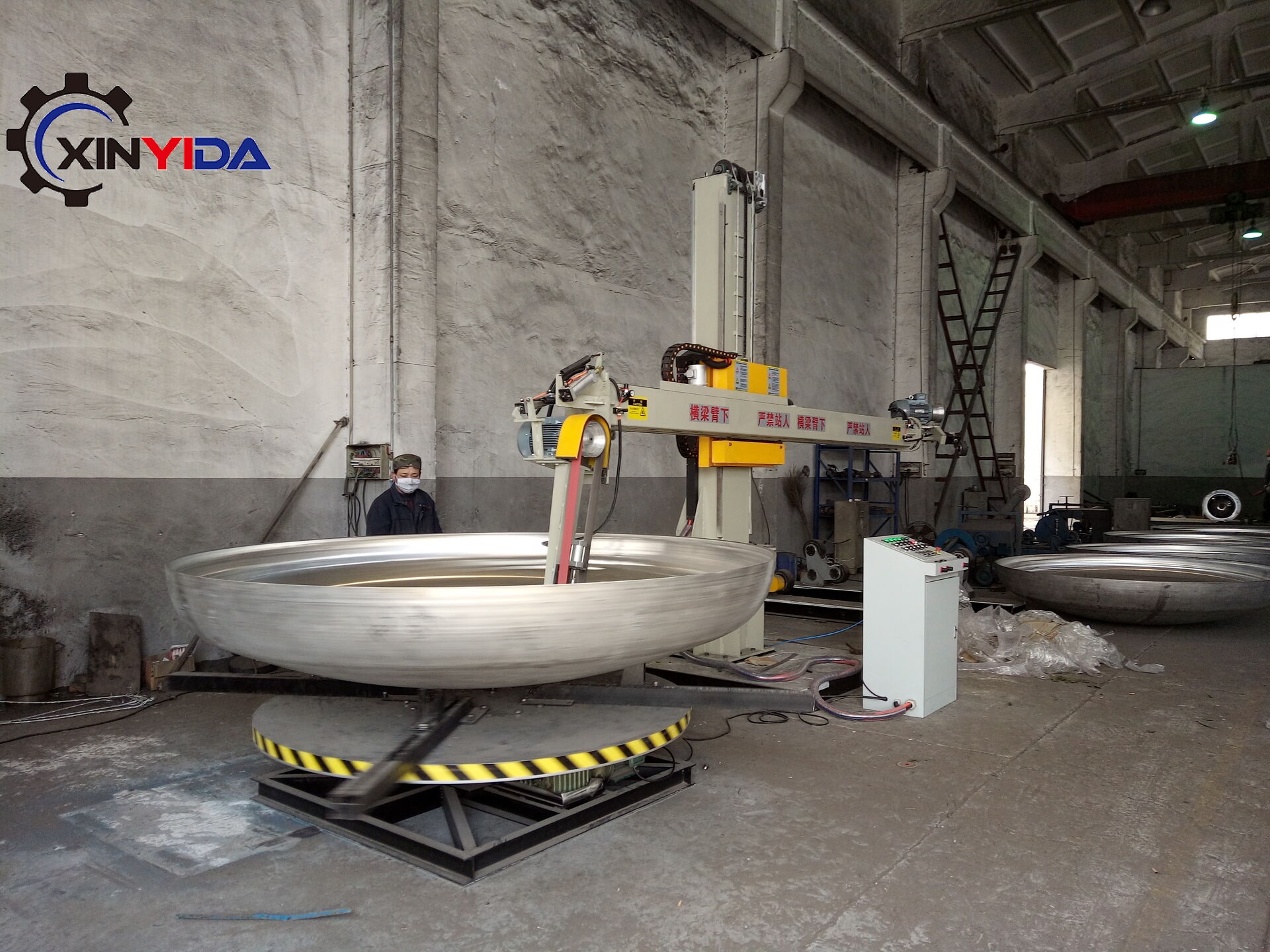 Dish Head Polishing Machine Xinyida